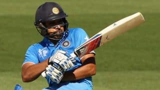 Rohit Sharma and Virat Kohli bring up 50 for India against UAE in ICC Cricket World Cup 2015